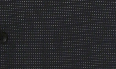 Tom Baine Slim Fit Performance Short Sleeve Button-up Shirt In Black