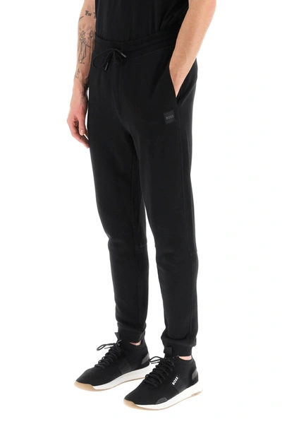 Shop Hugo Boss Cotton Sweatpants