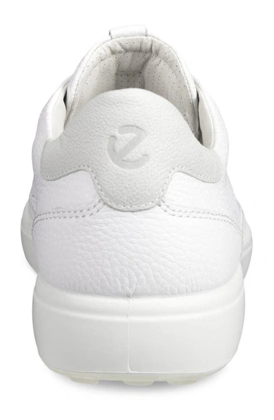 Shop Ecco Soft 7 Sneaker In Bright White/ Shadow White