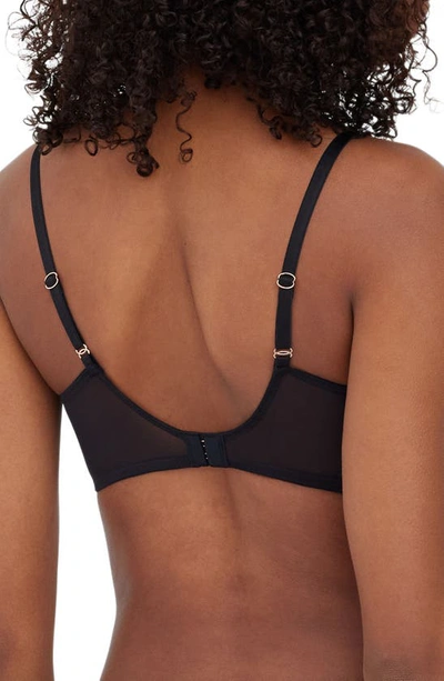 Skarlett Blue Passion Unlined Underwire Bra In Black