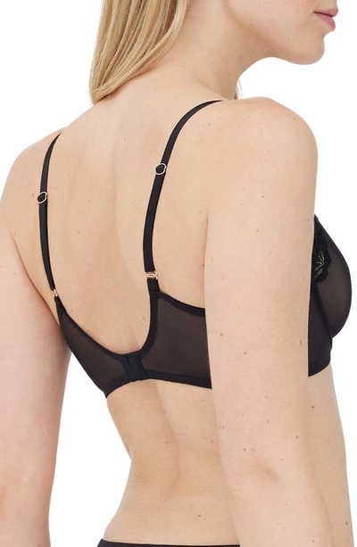 Skarlett Blue Passion Unlined Underwire Bra In Black