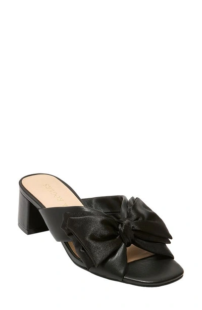 Shop Jack Rogers Debra Block Heel Slide Sandal In Black