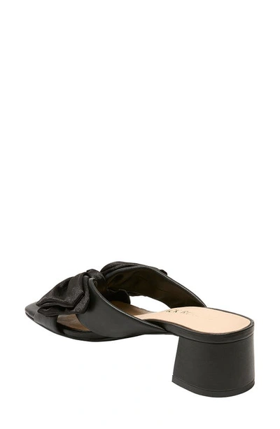 Shop Jack Rogers Debra Block Heel Slide Sandal In Black