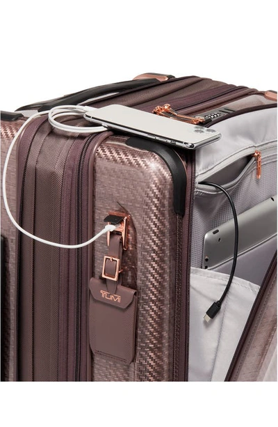 Shop Tumi Tegra-lite® Continental Expandable Spinner Carry-on Bag In Blush