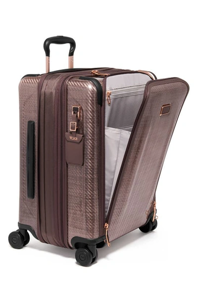 Tumi Tegra Lite Front Pocket Expandable Spinner Suitcase In Blush