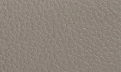 Shop Chloé Alphabet Leather Wallet In Cashmere Grey