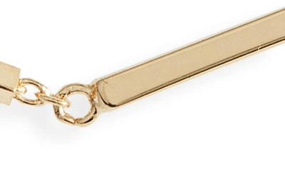 Shop Jennifer Zeuner Patti Double Chain Necklace In Gold Vermeil