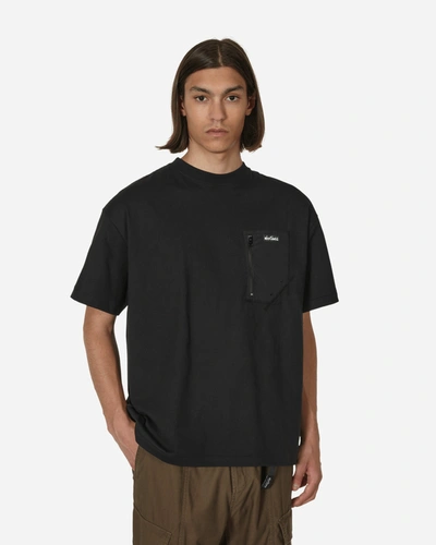 Shop Wild Things Camp Pocket T-shirt In Black