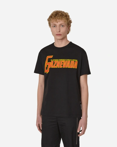 Shop Slam Jam Gaznevada Graphic T-shirt In Black