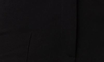 Akris Punto Chio Stretch Wool Crepe Straight Leg Pants In 009 Black