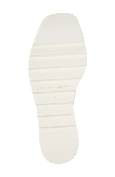 Shop Stella Mccartney Sneakelyse Platform Wedge Sandal In 9001 White