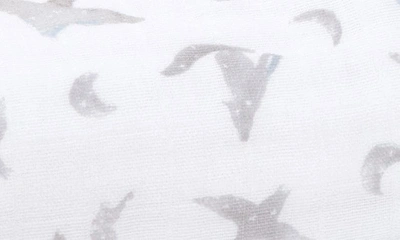 Aden + Anais Dream Organic Cotton Muslin Blanket In Map The Stars Grey