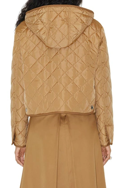 Burberry Humbie Quilted Nylon Down Jacket In Archive Beige