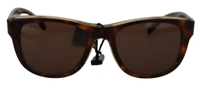 Shop Dolce & Gabbana Plastic Full Rim Mirror Lens Dg4284 Women's Sunglasses In Brown