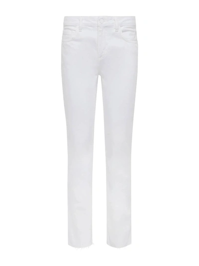 Shop L Agence Milana Stovepipe Jean In Blanc In White