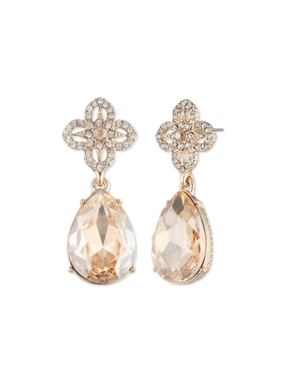 Shop Marchesa Gold Lace Stone Post Earring
