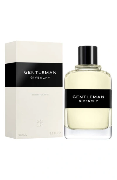 Givenchy Men's Gentleman Eau De Toilette Spray, 3.4 Oz. In Black