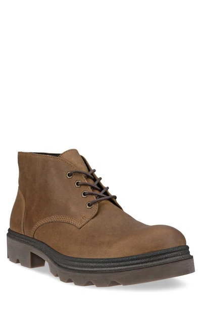 Shop Ecco Grainer Chukka Boot In Camel