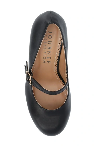 Journee Collection Journee Women's Wide Width Windy Pumps In Black