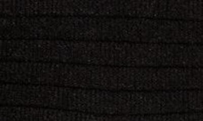 Shop Balmain Button Embellished Rib Knit Minidress In 0pa Black