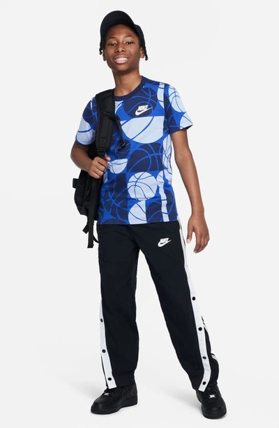 Nike Sportswear Culture Of Basketball Big Kids' (boys') T-shirt In Game Royal