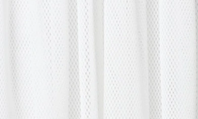 Akris Punto Light Techno Mesh Sleeveless Dress In Cream