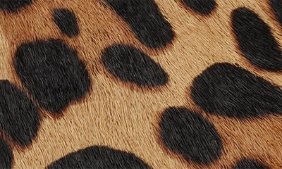 Zigi Artisan Avril Genuine Calf Hair Sandal In Tan Leopard