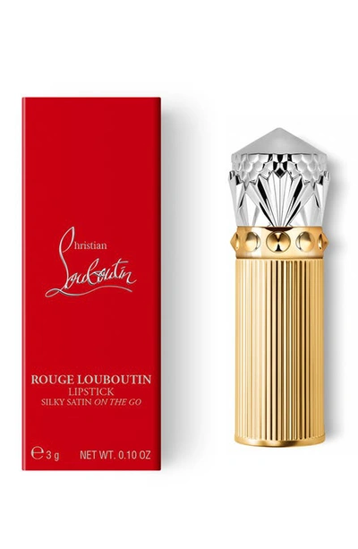 Christian Louboutin Louboutin Rouge Silky Satin On The Go Lipstick In Grenade Love 816