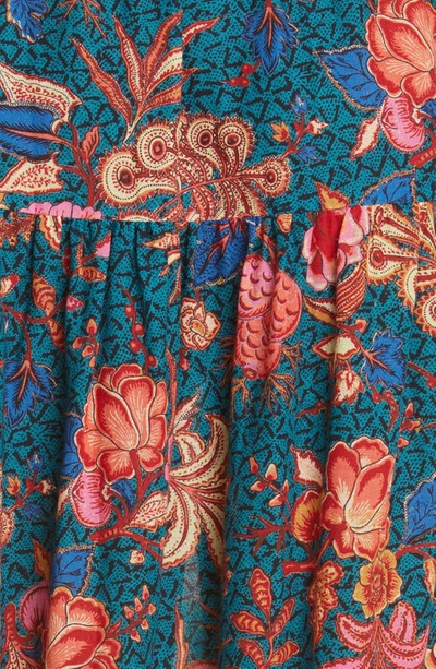 Shop Ulla Johnson Siya Halter Cover-up Dress In Delphinium