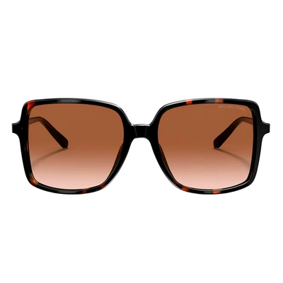 Michael Kors Isle Of Palms Mk 2098u 378113 56mm Womens Square Sunglasses In Brown