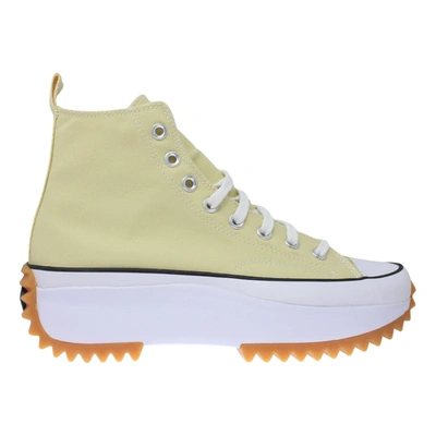 Shop Converse Run Star Hike Hi Lemon/yellow-white  A02132c Men's In Green