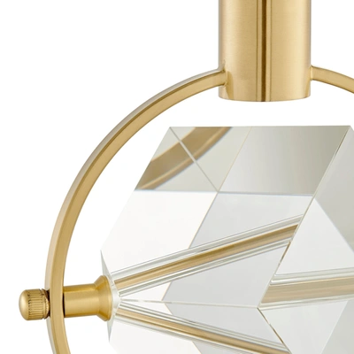 Shop Finesse Decor Hollywood Cube 1 Light Pendant In Gold