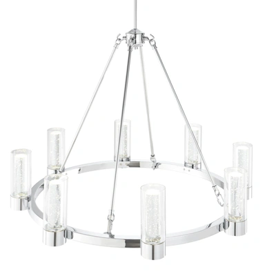 Shop Finesse Decor Victory 8 Light Chandelier In Silver