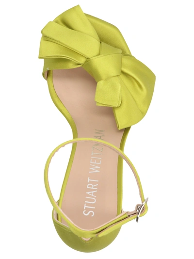 Shop Stuart Weitzman 'nude Loveknot' Sandals