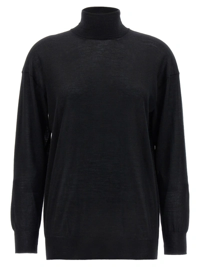 Shop Tom Ford Cashmere Mixed Silk Sweater Sweater, Cardigans Black