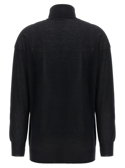 Shop Tom Ford Cashmere Mixed Silk Sweater Sweater, Cardigans Black