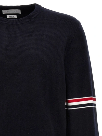 Shop Thom Browne Classic Sweater, Cardigans Blue