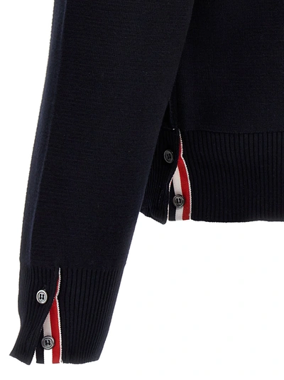 Shop Thom Browne Classic Sweater, Cardigans Blue