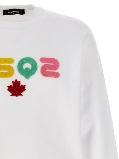 Shop Dsquared2 Cool Fit Sweatshirt White