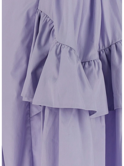 Shop Cecilie Bahnsen Damara Skirts Purple