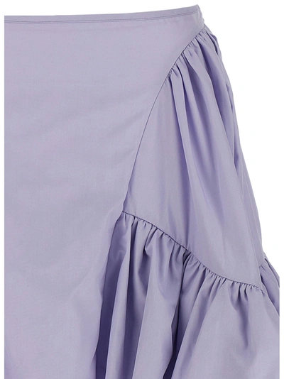 Shop Cecilie Bahnsen Damara Skirts Purple