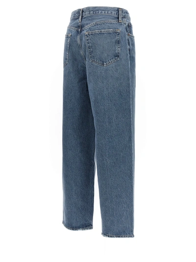 Shop Agolde Dara Jeans Light Blue