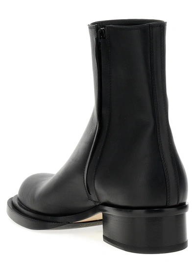 Shop Alexander Mcqueen Stack Boots, Ankle Boots In Black