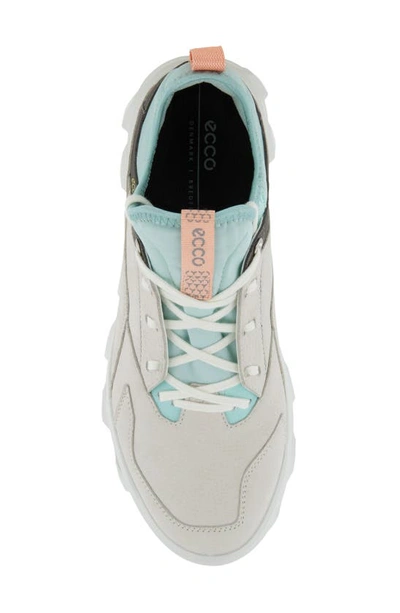 Shop Ecco Mx Lace-up Sneaker In Shadow White/ Eggshell Blue
