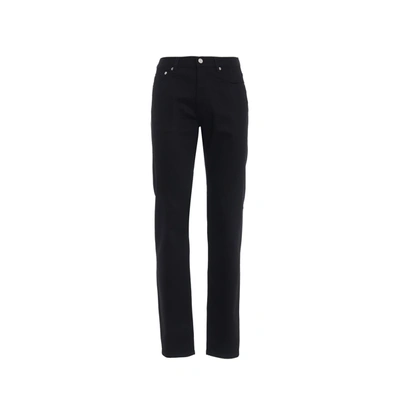 Shop Givenchy Cotton Denim Jeans In Black