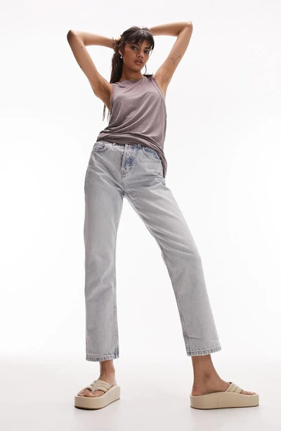 Topshop Editor Jeans In Bleach | ModeSens