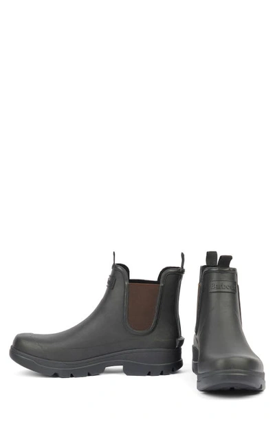 Shop Barbour Nimbus Chelsea Rain Boot In Brown