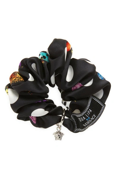 VERSACE X DUA LIPA BUTTERFLY PRINT SCRUNCHIE 