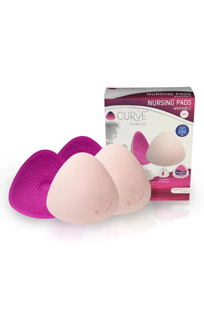 Shop Cache Coeur Curve Essential Daytime Nursing Pads In Fuchsia