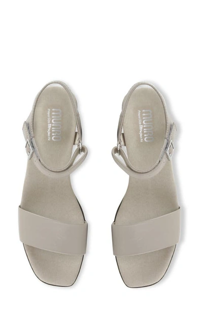 Shop Munro Nicolette Sandal In Taupe Leather